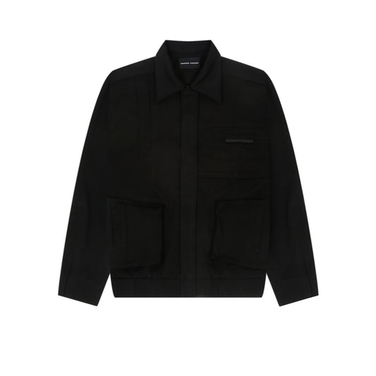 CUT PLEAT BOMBER JACKET