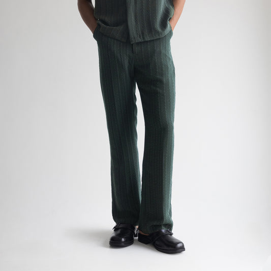 PINSTRIPE YAMAZAKI PANTS