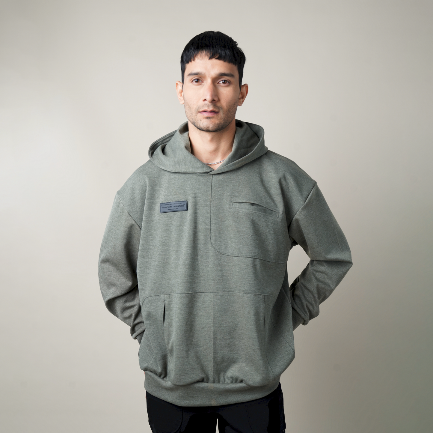 FRONT, HOODIE, NYLON RAYON BLEND FABRIC, MENS FASHION, WOMENSWEAR, WINTER ESSENTIAL, WARPING THEORIES,WT Functional Hoodie, oversized fit, melange effect fabric, branded WT rubber label, functional welt pockets. UNISEX, OVERSIZED, SIZE AVAILABLE S TO XXL, WOMENS HOODIES, OVERSIZED SWEATSHIRTS, SWEATSHIRTS, CROPPED SWEATSHIRT, SWEATSHIRT ZARA, LONGLINE HOODIE,aerie sweatshirt,christy hoodie,tna sweatshirt,tna hoodies,missguided hoodie, RIBBED SWEATSHIRT, people also ask