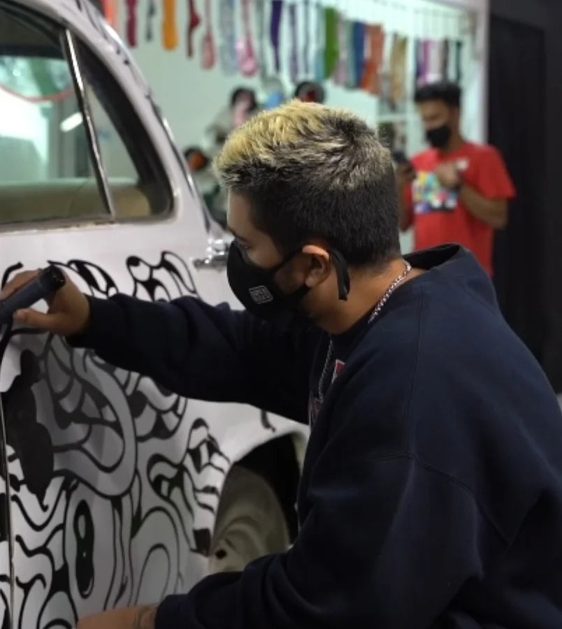 When the Brand Stepped Back: Warping Theories as a Living Canvas Subheader: Warping Theories × Santanu Hazarika, 2021