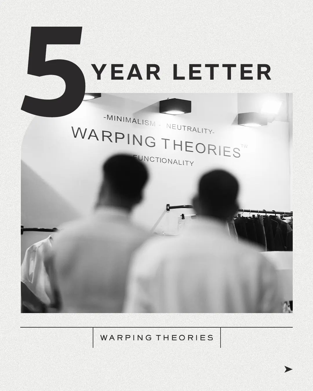 5 Years Letter – Warping Theories