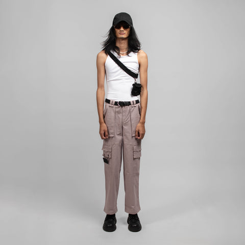 WASHED OUT CARGO - MAUVE