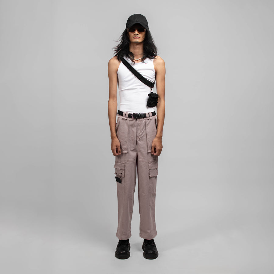 WASHED OUT CARGO - MAUVE