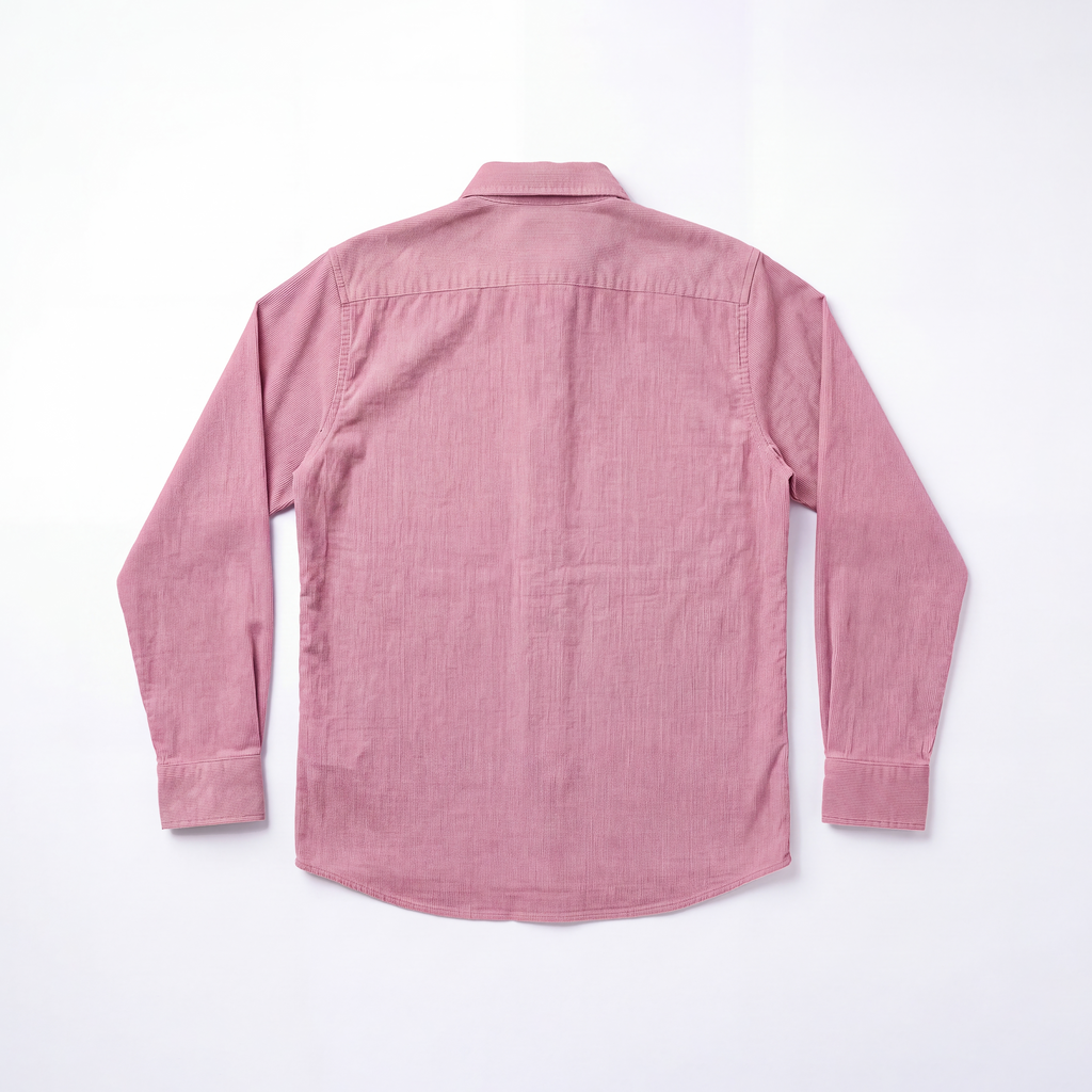 CORDUROY SHIRT - QUARTZ PINK