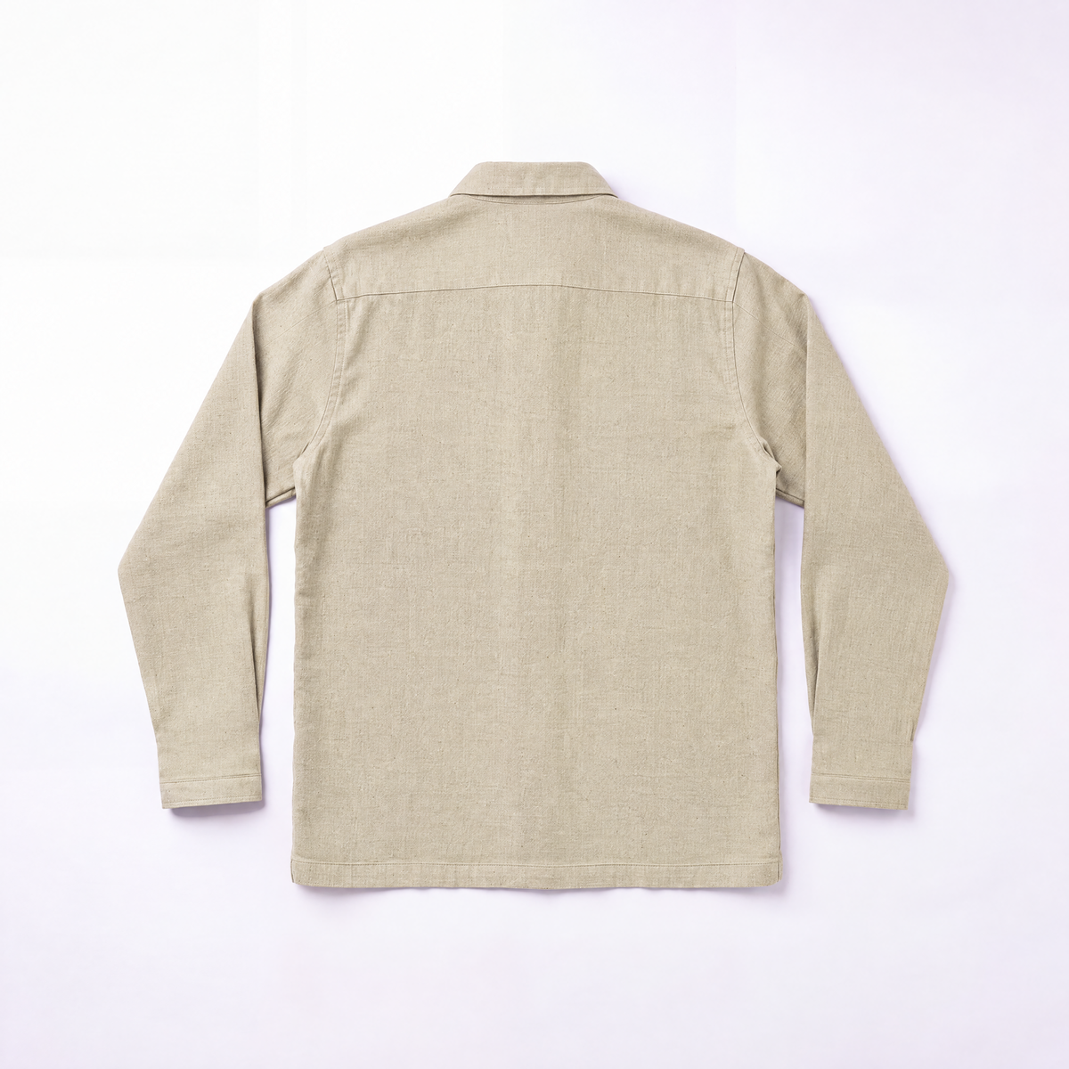 COTTON LINEN JACKET - BEIGE