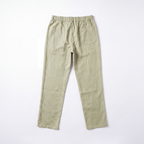 RELAXED COTTON LINEN PANTS - NATURAL