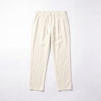 RELAXED TENCEL TROUSERS - CREAM