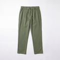 RELAXED TENCEL TROUSERS - SULPHUR GREEN
