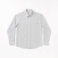 SEER SUCKER STRIPE SHIRT - WHITE