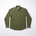 CORDUROY SHIRT - OLIVE