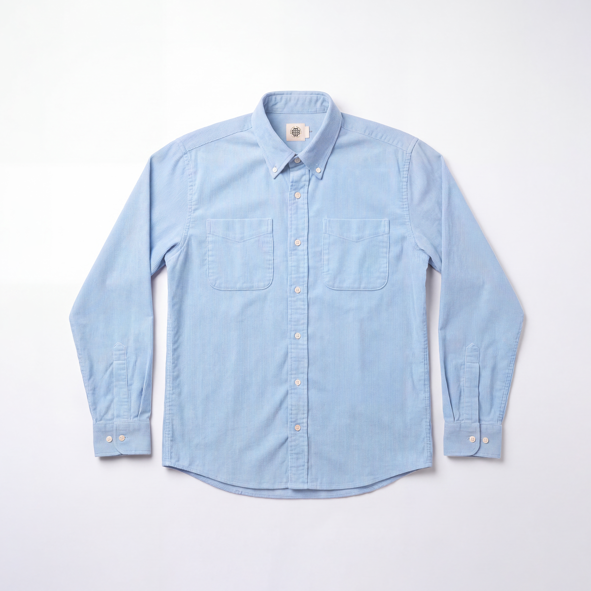 CORDUROY SHIRT - SKY BLUE