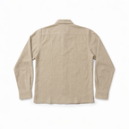 COTTON LINEN SHIRT - LIGHTWOOD