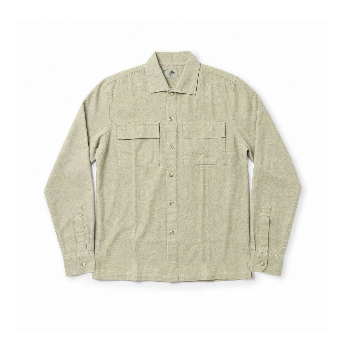 COTTON LINEN SHIRT - NATURAL
