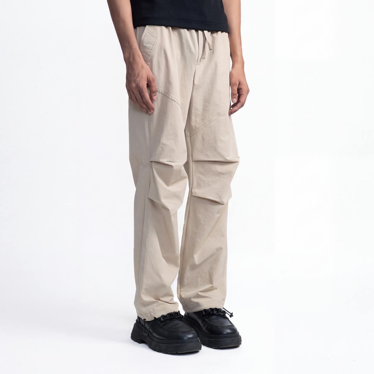 WORKADAY PARACHUTE PANTS- SAND