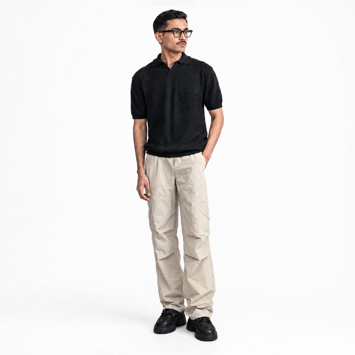 WORKADAY PARACHUTE PANTS- SAND
