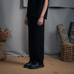 BMW DRAWSTRING TROUSER - CHARCOAL CONE