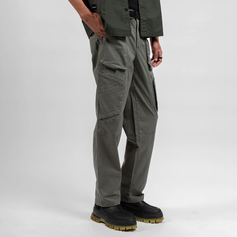 BIKER PANTS - SULPHUR GREEN