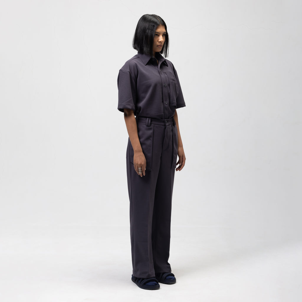 SLING POCKET PANTS - ASH GREY