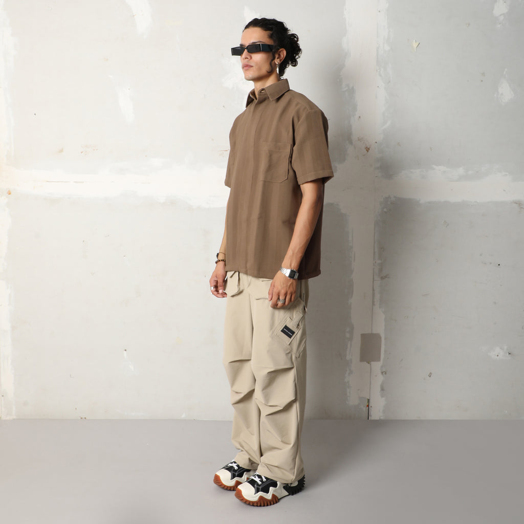 BMW SHIRT TYPE-4 - CHOCOLATE