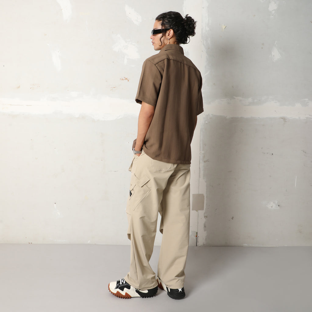 BMW SHIRT TYPE-4 - CHOCOLATE