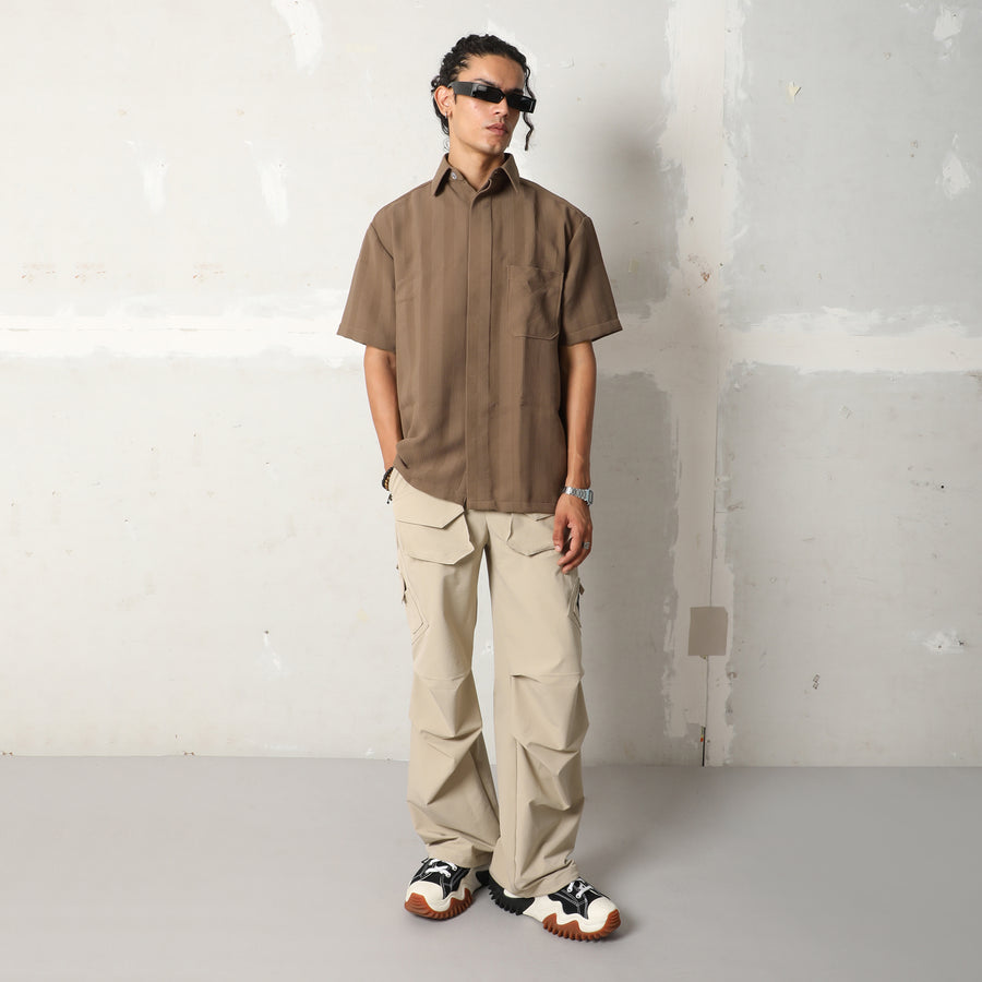 BMW SHIRT TYPE-4 - CHOCOLATE