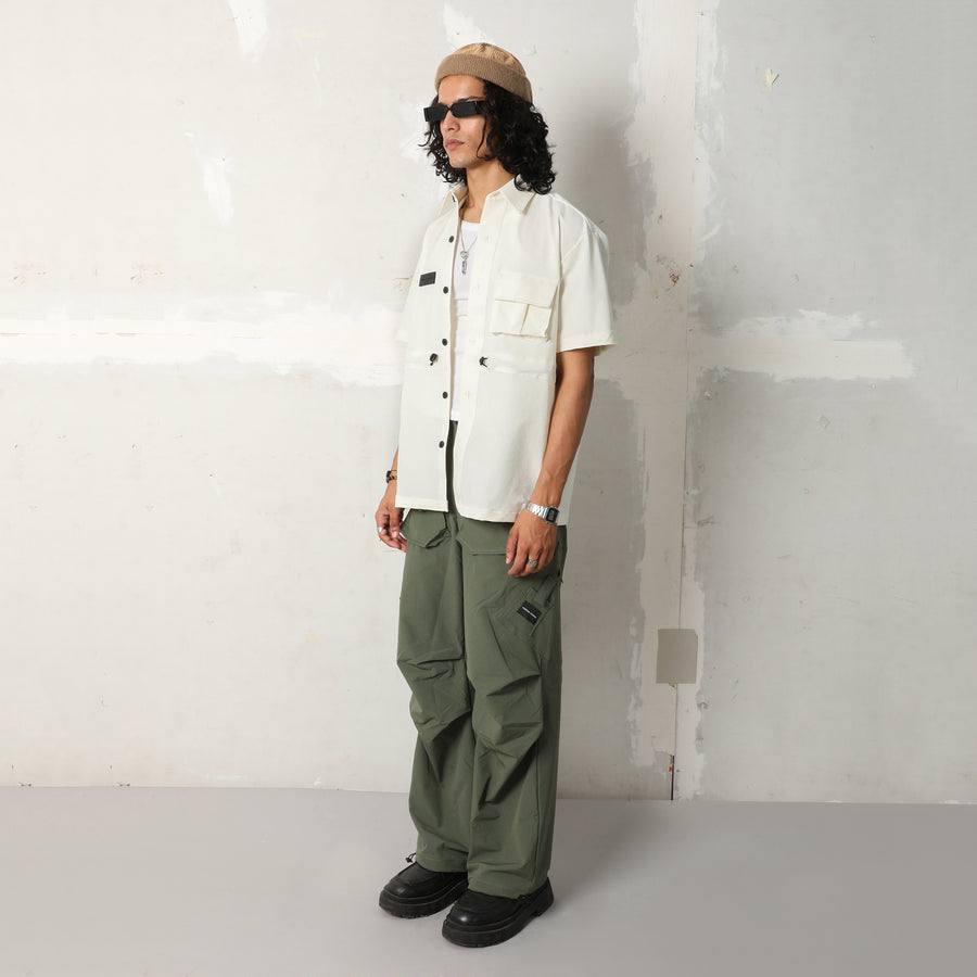 TECHNICAL SHIRT - OFF WHITE