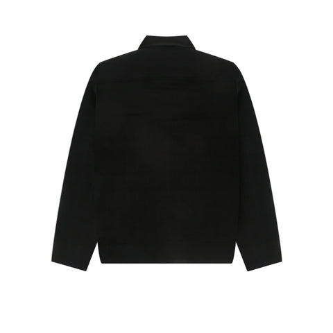 TEXTURED JACKET- PITCH BLACK