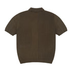 OLD MONEY POLO T SHIRT - DARK SAGE