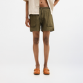NYLON SHORTS - OLIVE