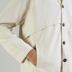 CLASSIC MODULE OVERSHIRT - BEIGE
