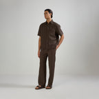 BMW SIGNATURE SHIRT - BROWN