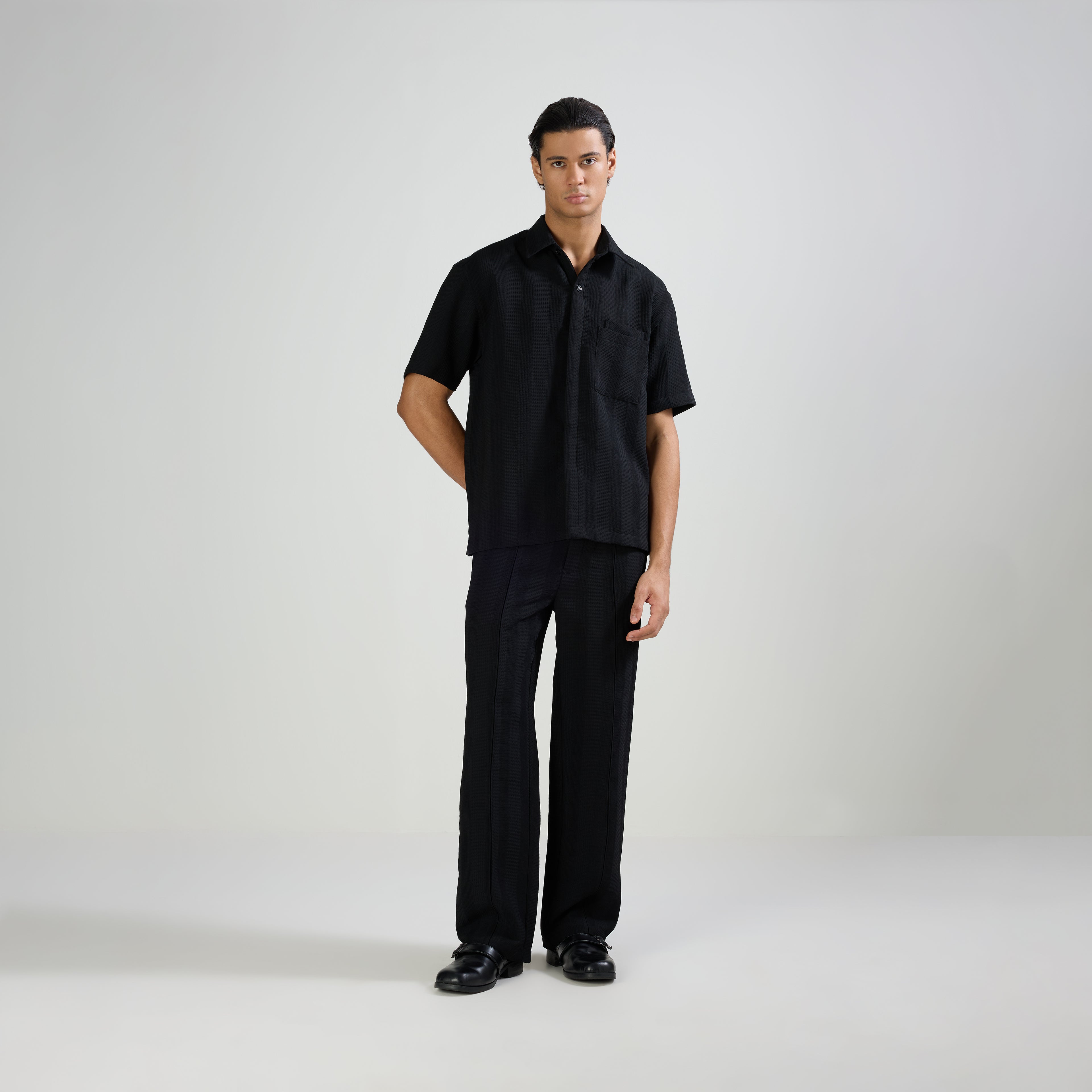 BMW SIGNATURE SHIRT - BLACK