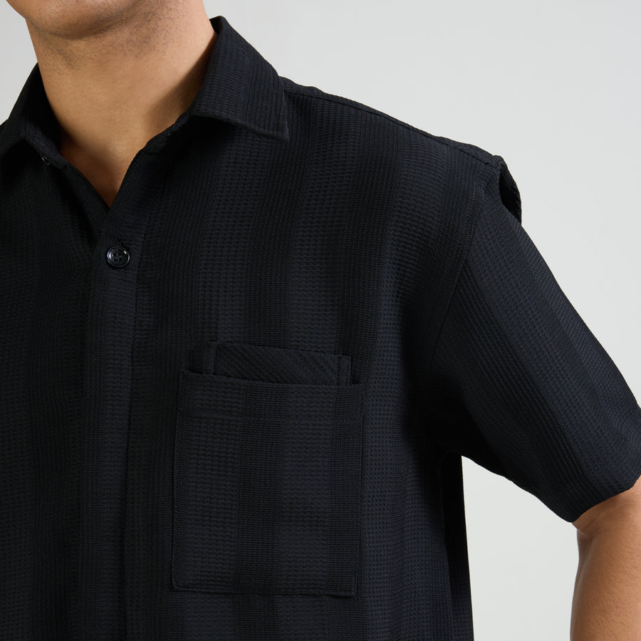 BMW SIGNATURE SHIRT - BLACK