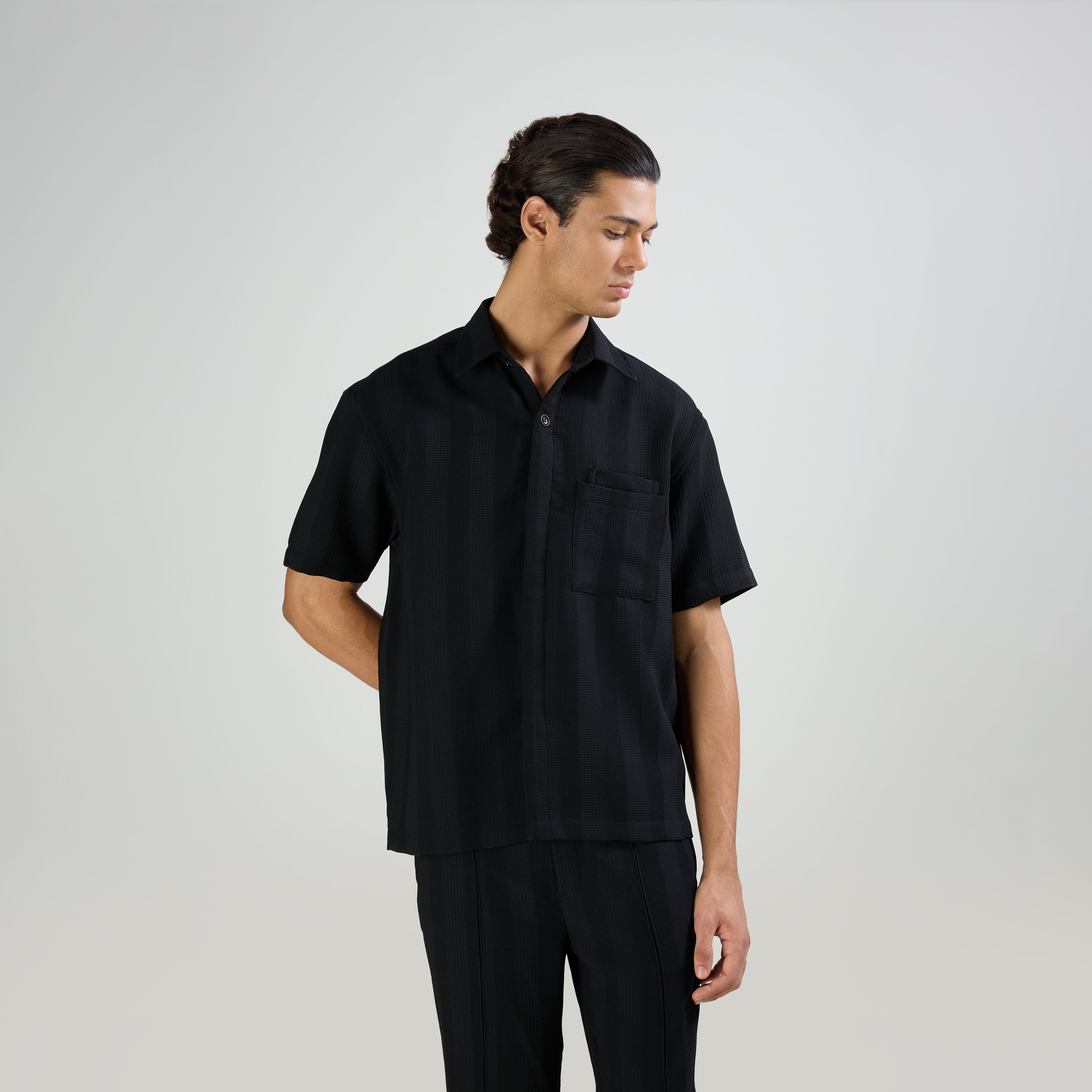 BMW SIGNATURE SHIRT - BLACK