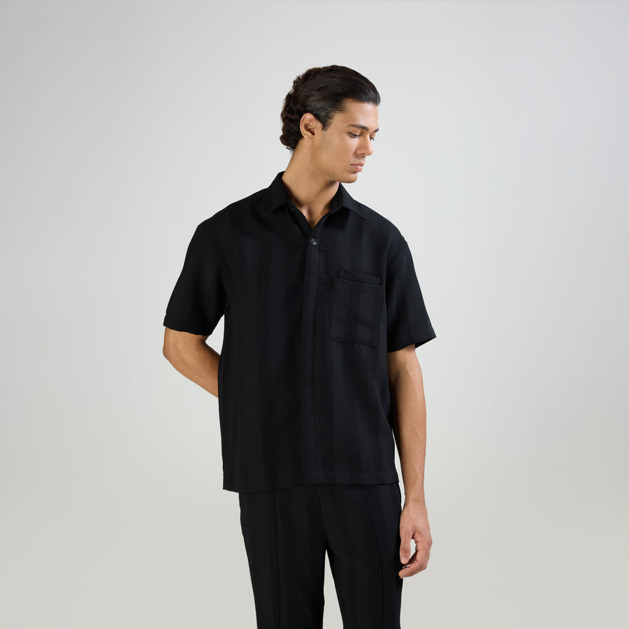 BMW SIGNATURE SHIRT - BLACK