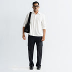 RIPSTOP CARGO PANTS - BLACK