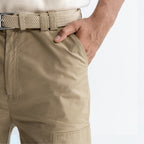 RIPSTOP CARGO PANTS - KHAKI