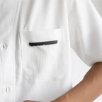 CRINKLE SHIRT - WHITE