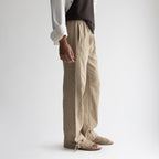 SEER SUCKER PYJAMA - KHAKI