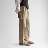 SEER SUCKER PYJAMA - KHAKI
