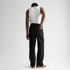 SEER SUCKER PYJAMA - BLACK