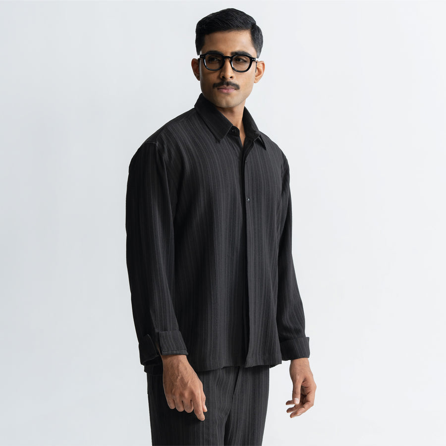 TWINE SHIRT - BLACK