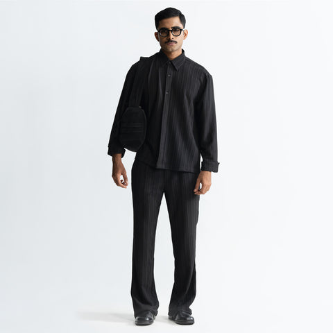 TWINE SHIRT - BLACK