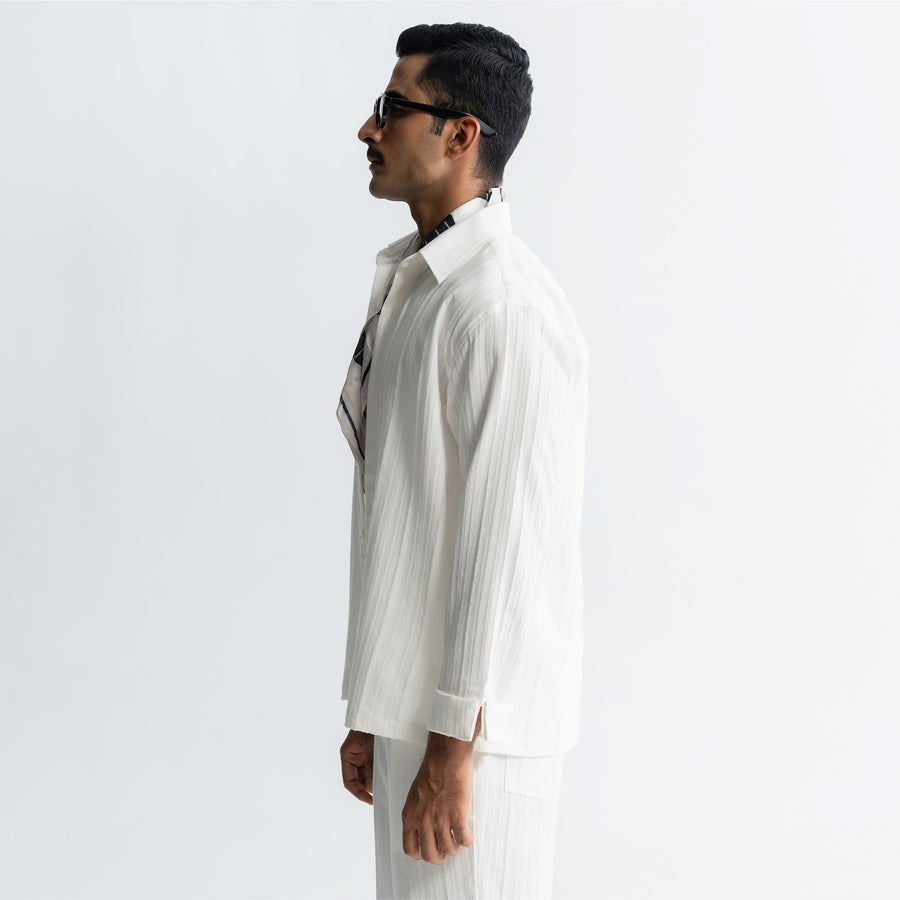 TWINE SHIRT - WHITE