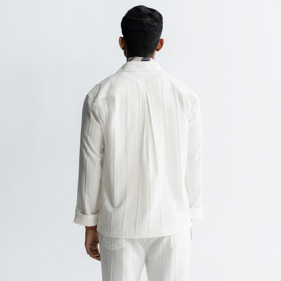 TWINE SHIRT - WHITE