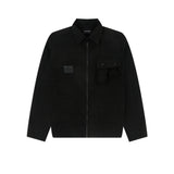 TEXTURED JACKET- PITCH BLACK