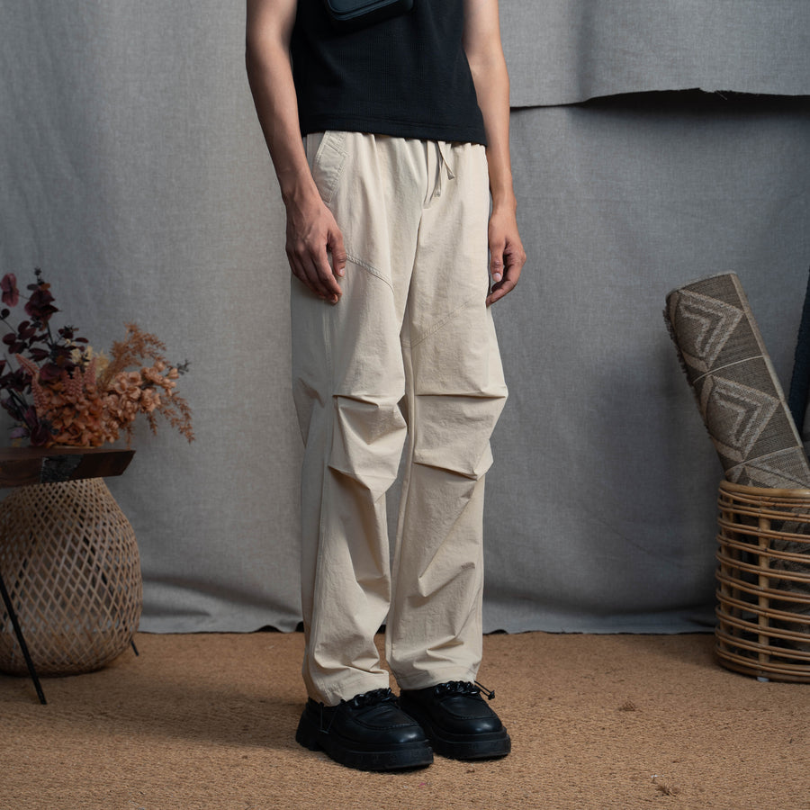 WORKADAY PARACHUTE PANTS- SAND
