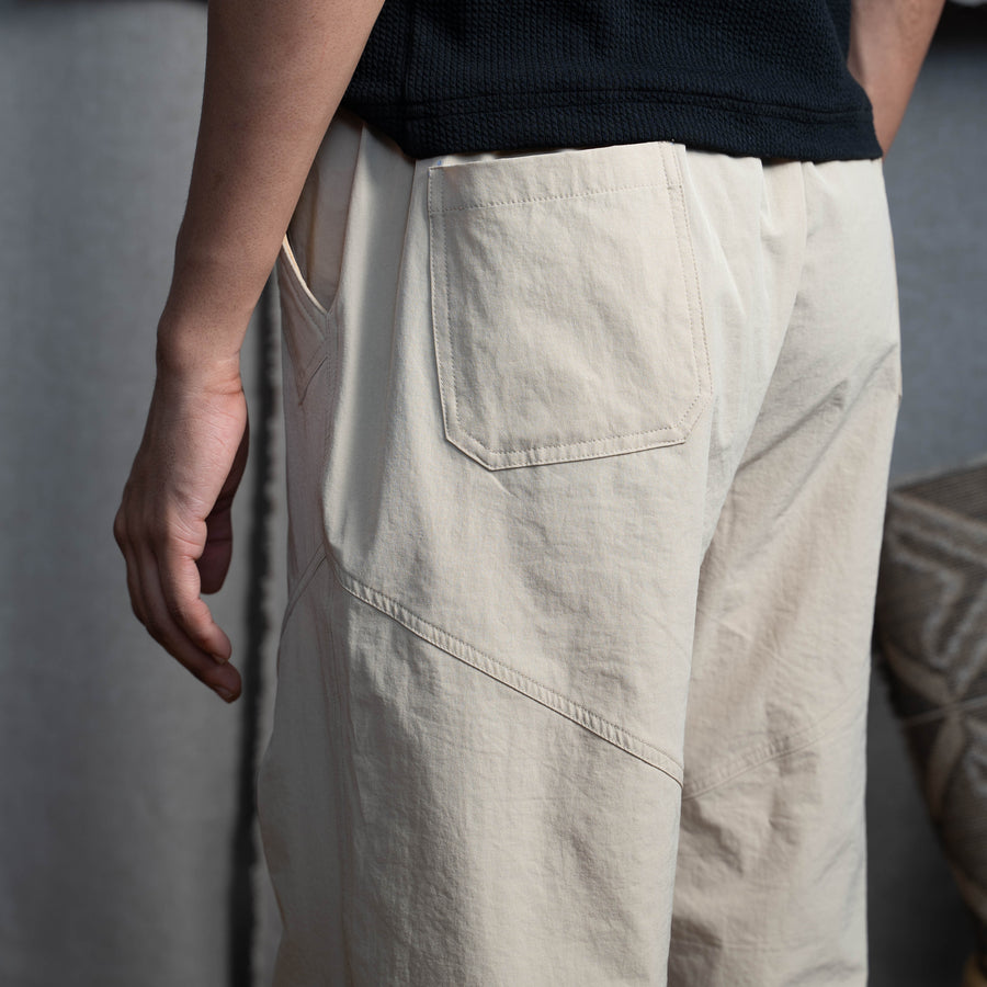 WORKADAY PARACHUTE PANTS- SAND