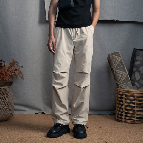 WORKADAY PARACHUTE PANTS- SAND