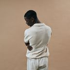 OLD MONEY POLO T-SHIRT - DULL CREAM
